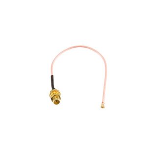 Pigtail ufl to RP SMA female Bulkhead, RG-178, 30 cm