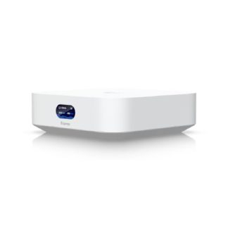 Ubiquiti UX, UniFi Express, UniFi Gateway & WiFi 6 AP, 2xGigabit, 4dBi, 22dBm, 573.5Mbps, 2x2 @ 2.4GHz & 5.15dBi, 25dBm, 2402Mbps, 2x2 @ 5GHz, Bluetooth, USB-C