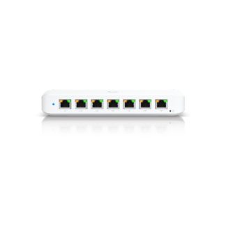 Ubiquiti USW-Ultra, UniFi Switch, 8xGigabit, 7xPoE+, 1xPoE++ IN, 52W (No PSU included)